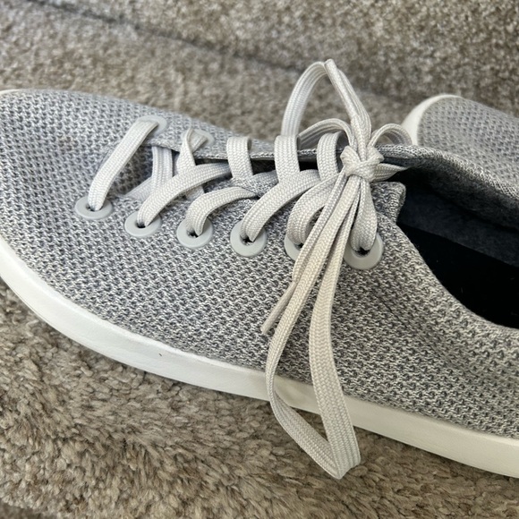 Allbirds Tree Piper Grey Knit Sneakers. Womens 11. Classic. Comfort. Worn. - Picture 7 of 12